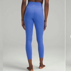 Lululemon Align High-Rise Lined Crop 23" | 6 | Wild Indigo